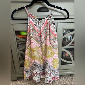 LOFT Multicolor Patterned Blouse